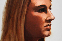 Profile Study (oil)