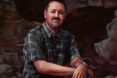 My Father (oil on canvas)