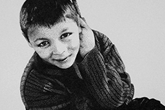 Our Tire Swing (pen stipple)