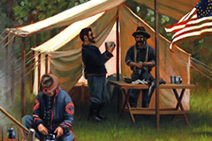 Reenactment Day - Part 2 (oil on canvas)