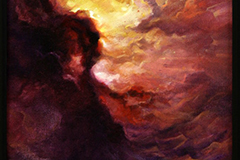 The Days of Creation - Day 1 (oil on canvas)