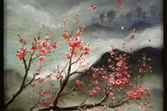 The Days of Creation - Day 3 (oil on canvas)