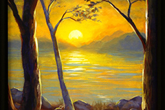 The Days of Creation - Day 4 (oil on canvas)