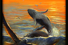 The Days of Creation - Day 5 (oil on canvas)