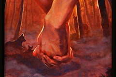 The Days of Creation - Day 6 (oil on canvas)