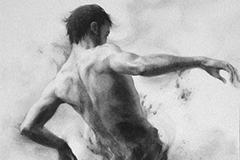 Life and Death - Part 1 (charcoal and graphite)