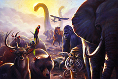 The Great Covenant (oil on canvas)